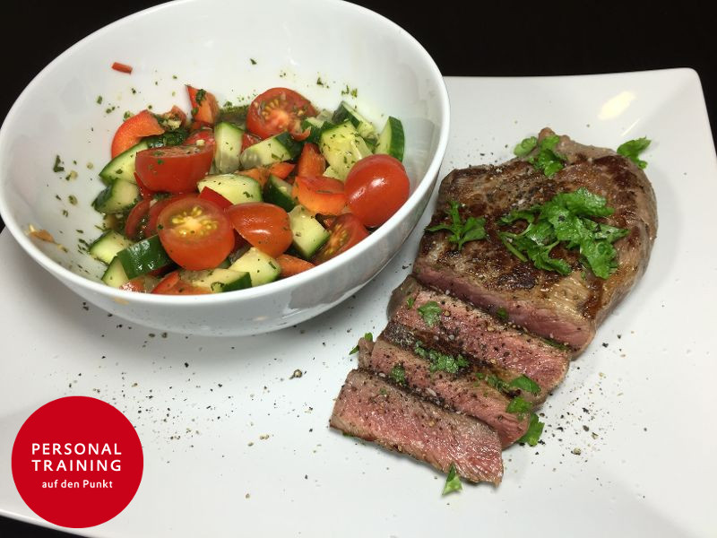 Steak mit Salat2