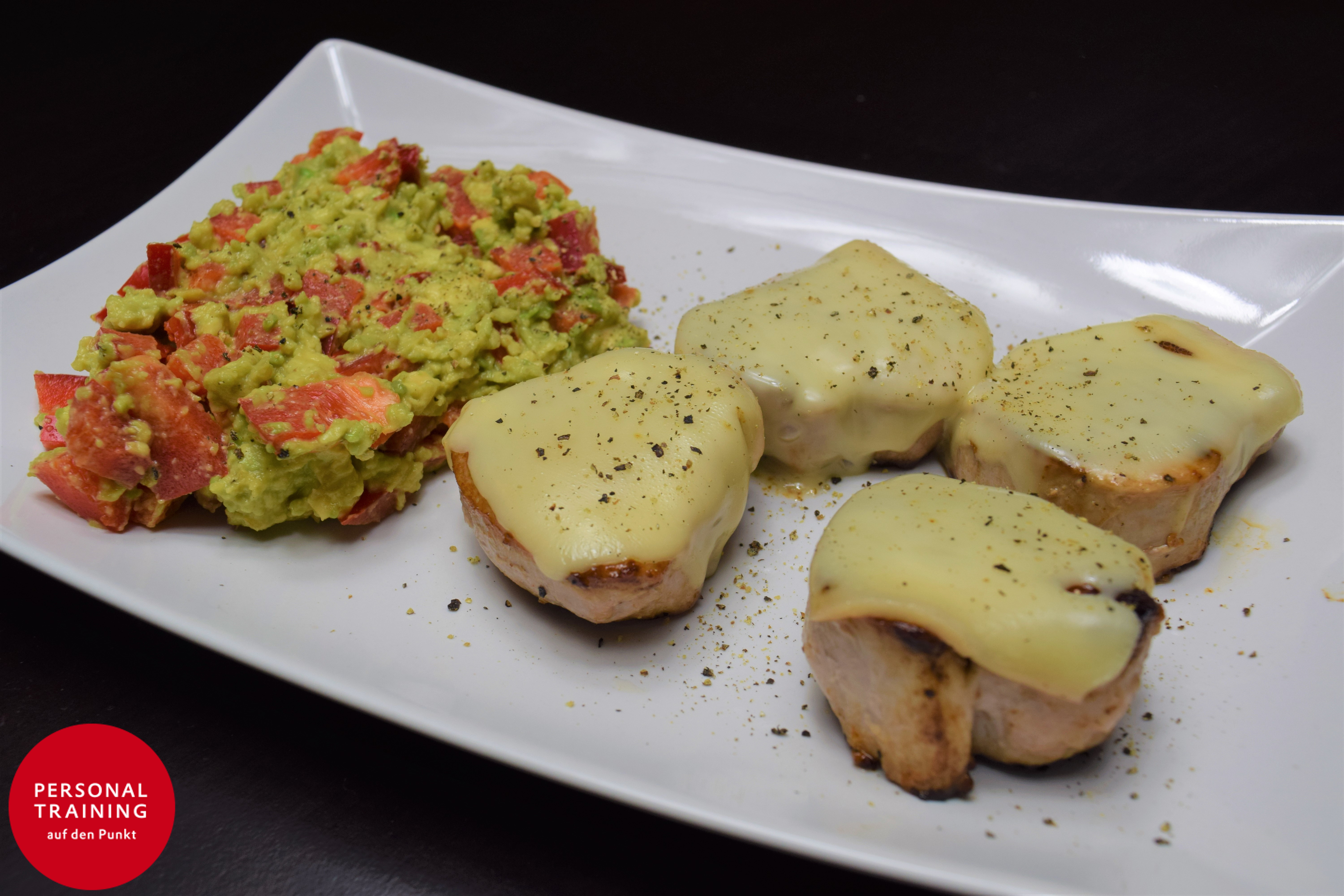 Gratiniertes Schweinefilet mit Guacamole1